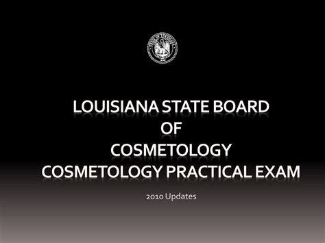 Louisiana state board of cosmetology - The Louisiana State Board of Cosmetology regulates, controls and monitors members of the Cosmetology industry to maintain public health and welfare standards for the consumer public; insures that individuals receiving licenses meet the educational requirements established by the State of Louisiana; and that licensed professionals maintain the …